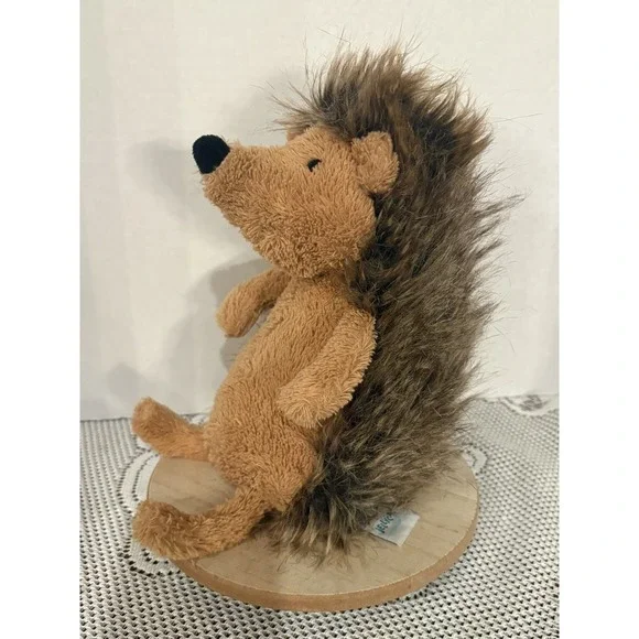 Jellycat London Spike Hedgehog Brown Plush Soft Toy Stuffed Animal 12" Retired - Picture 4 of 10